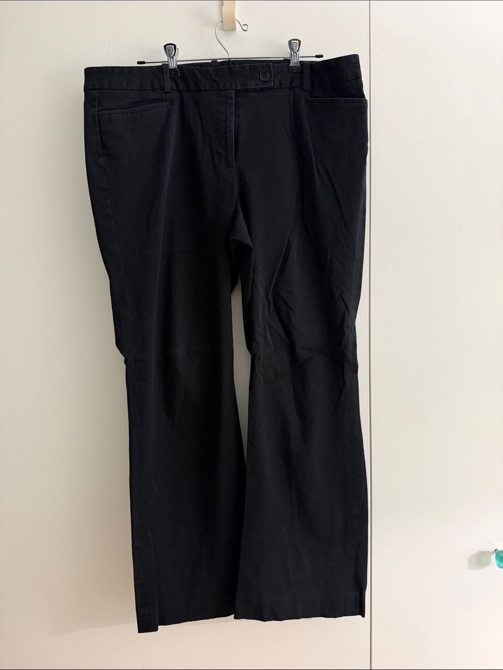 Talbots Black Straight-Leg Women's Pants